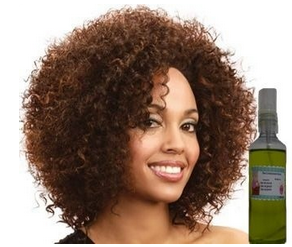 Óleo Umectador Para Deixar o Cabelos Afro Maleável 100ml